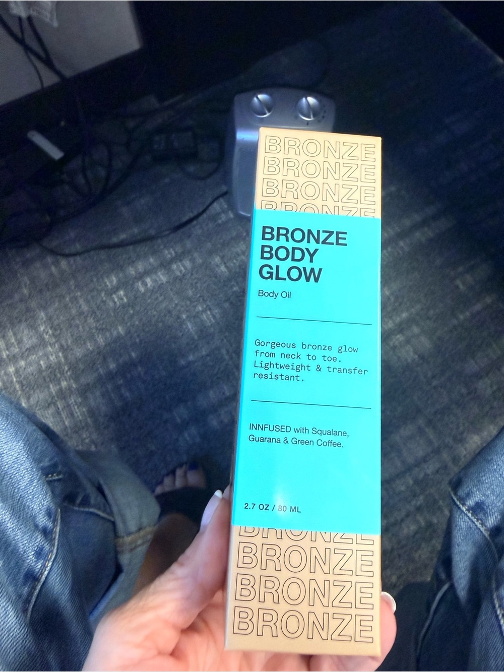 Bronze Body Glow Body Oil - Turquoise & Bronze by BRONZE